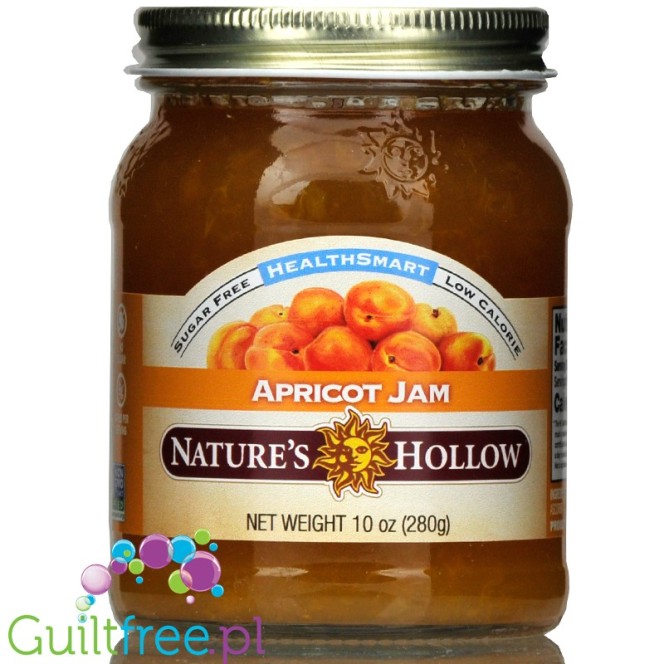 Nature's Hollow Sugar Free Jam, Apricot 10 oz.