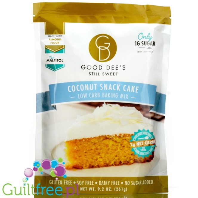 Good Dee's Low Carb Coconut Snack Cake Mix 9.2 oz
