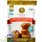 Good Dee's Low Carb Carrot Muffin & Cake - mix do bezglutenowych keto muffinów z mąki arbuzowej