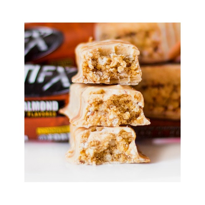 FortiFX Honey Almond half granola protein bar