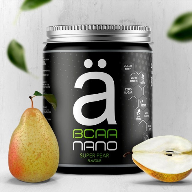 A Nano Supps BCAA 420g Super Pear