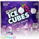 Ice Breakers - Arctic Grape Ice Cubes - Blister Pack 12 pack, guma do żucia bez cukru