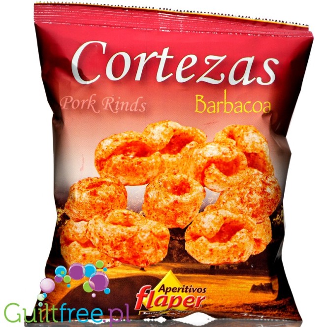 Cortezos Barbacoa - hiszpańskie keto chrupki wieprzowe o smaku barbecue