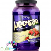 Syntrax Nectar Naturals Strawberry Cream - naturalna odżywka białkowa WPI ze stewią i erytrytolem