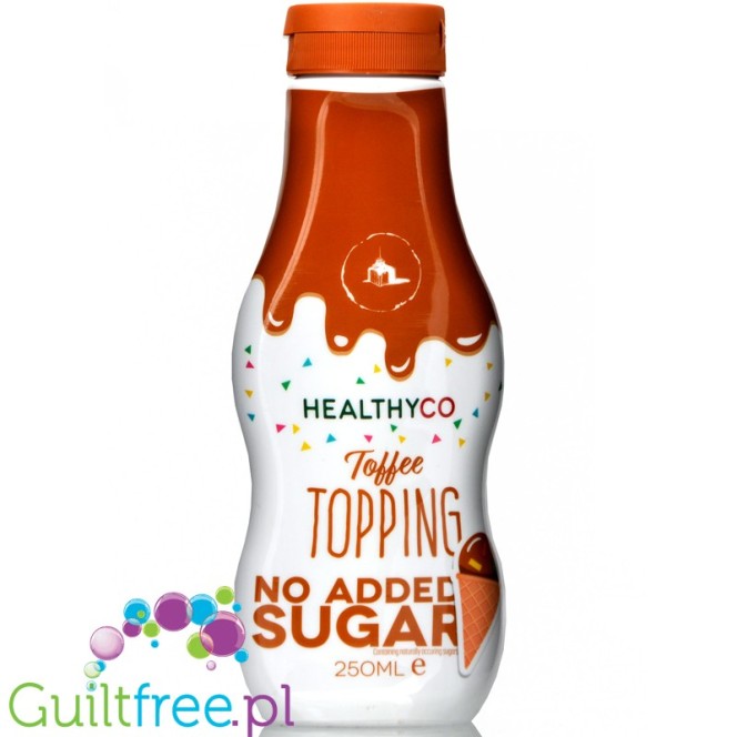 HealthyCo Toffee sugar free Topping