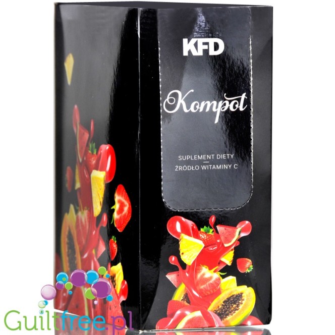 KFD Kompot Drink Mix 16 sachets, 8 flavors