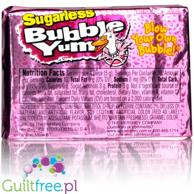 Sugarless BubbleYum