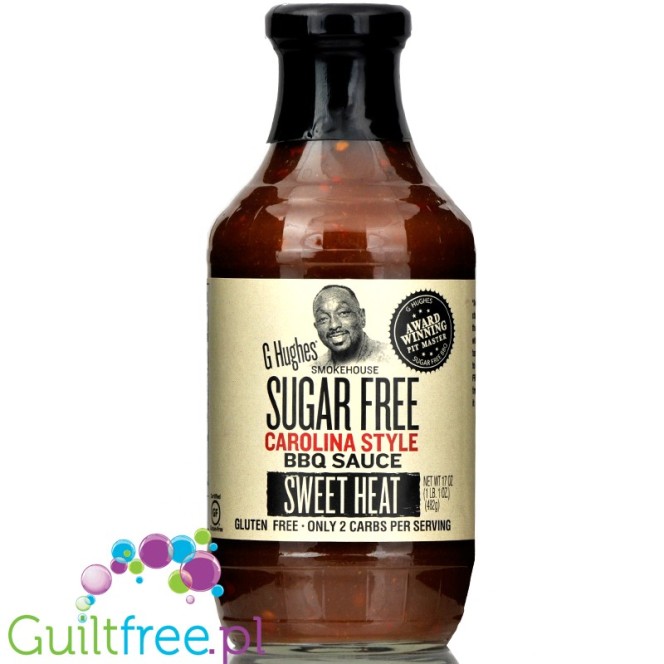 G. Hughes sugar free BBQ sauce Carolina
