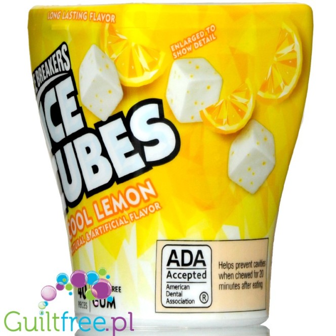 Ice Breakers Ice Cubes Cool Lemon sugar free chewing gum