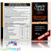 Simply Delish Sugar Free Instant Cheesecake Whipped Dessert 40g