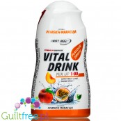 Vital Drink Peach & Passionfruit concentrated water flavor enhancer