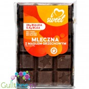 iLoveSweet sugar free protein dark chocolate with peanut butter