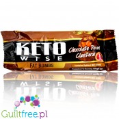 Healthsmart keto Wise Fat Bomb, Chocolate Pecan Clusters