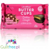 LoveRaw Cookie Dough Butter Cups - dark chocolate with cashew butter filling