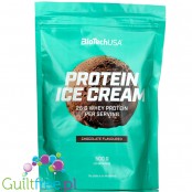 Biotech Protein Ice Cream Chocolate - czekoladowe lody proteinowe instant