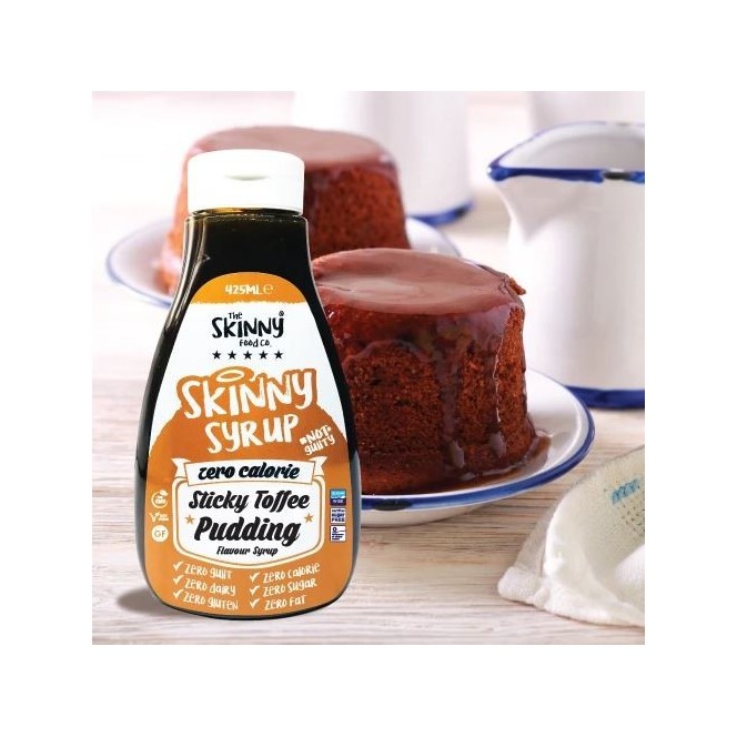Skinny Food Sticky Toffee Pudding zero calorie syrup