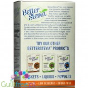 Better Stevia Packets, Original - 100 packets 