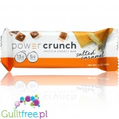 Power Crunch Proteinowy Baton Słodzony Stewią - Power Crunch Bars, Salted Caramel