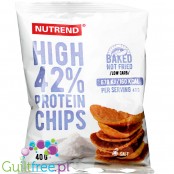 Nutrend Protein Chips Salt - proteinowe chipsy solone 40% białka
