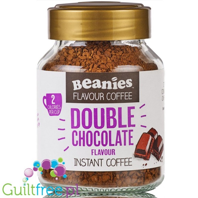 Beanies Double Chocolate instant flavored coffee 2kcal pe cup