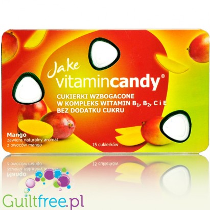 Jake Vitamin Candy Mango - sugar free candies with vitamins