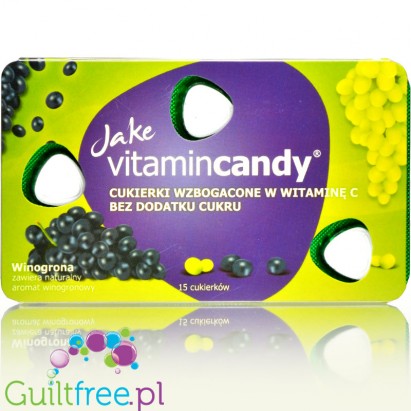 Jake Vitamin Candy Grapes - sugar free candies with vitamins