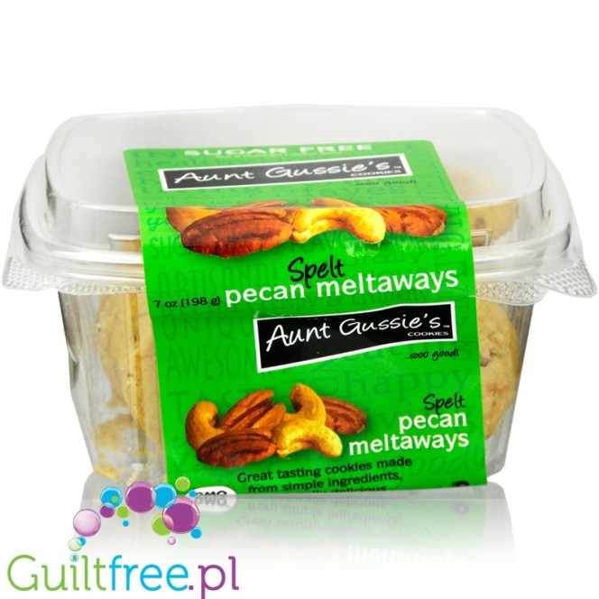 Aunt Gussie's Sugar Free Spelt Pecan Meltaways