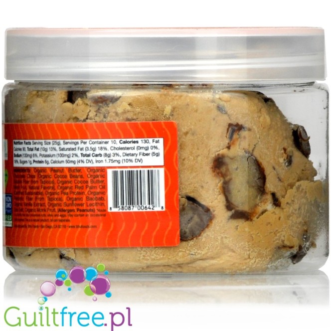 Bhu Foods, Superfood Protein Cookie Dough, Peanut Butter Chocolate Chip