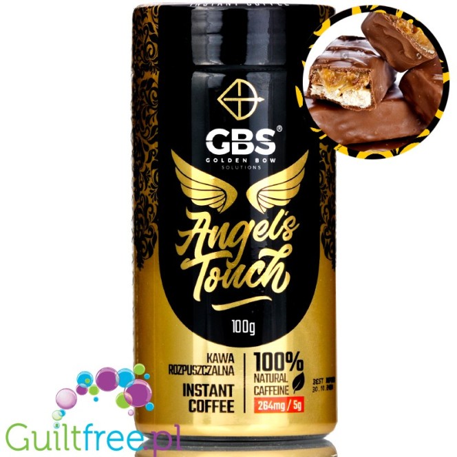 GBS Angel's Touch instant flavored coffee with caffeine boost