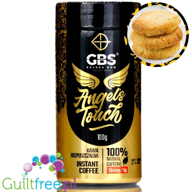 GBS Angel's Touch instant flavored coffee with caffeine boost