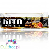 Healthsmart Keto Wise Animal Tracks keto baton proteinowy z MCT (Czekolada & Masło Orzechowe)