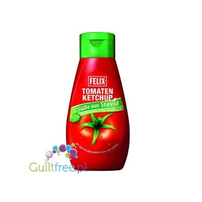 Felix Tomaten Ketchup mit Süßungsmittel aus Stevia - tomato ketchup sweetened with stevia