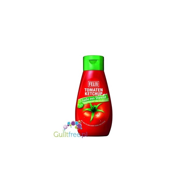 Felix Tomaten Ketchup mit Süßungsmittel aus Stevia - tomato ketchup sweetened with stevia