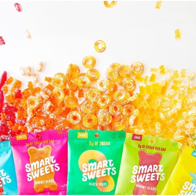Smart Sweets, Gummy Bears, Sour