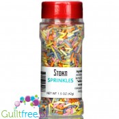 Stoka Nutrition Sugar Free Rainbow Sprinkles