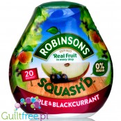 Robinsons Squash'd Apple Blackcurrant concentrated water flavor enhancer