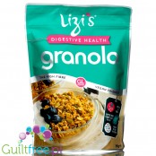 Lizi's Sugar Free Granola - roasted oatmeal with nuts, low glycemic load, no added sugar