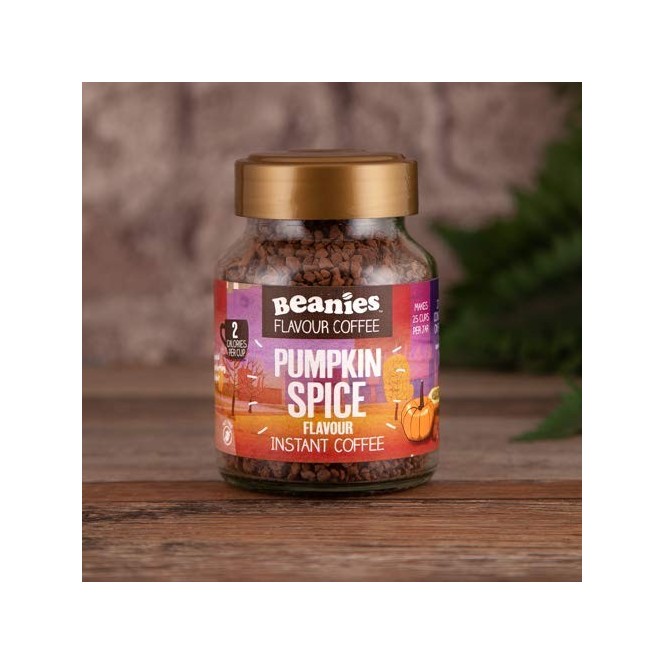 Beanies Pumpkin Spice instant flavored coffee 2kcal pe cup