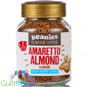 Beanies Decaf Amaretto Almond instant flavored coffee 2kcal pe cup