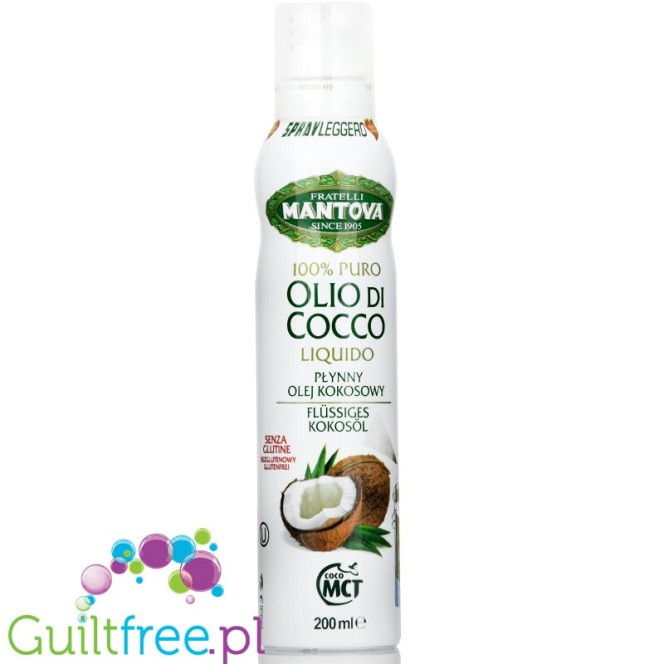 Mantova Philippine Coconut Oil cooking spray, no propellants