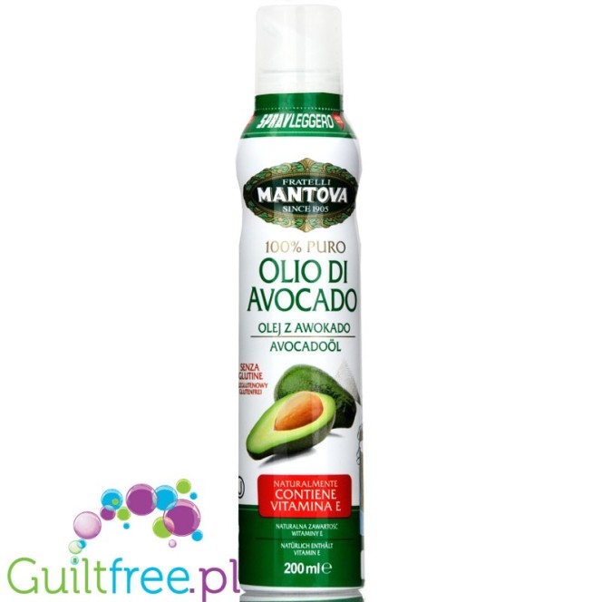 Mantova Mexican Avocado Oil cooking spray, no propellants