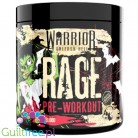 Warrior Rage Pre-Workout Zombie Blood, Halloween limited edition