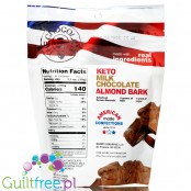 The Chocolate Trader Keto Almond Bark, Milk Chocolate 4.5 oz