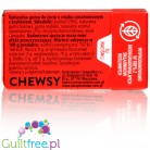 Chewsy Cinnamon sugar free chewing gum with xylitol