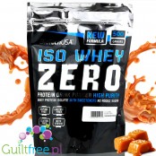 BioTech USA Iso Whey Zero Salted Caramel 0,5kg odżywka białkowa bez laktozy