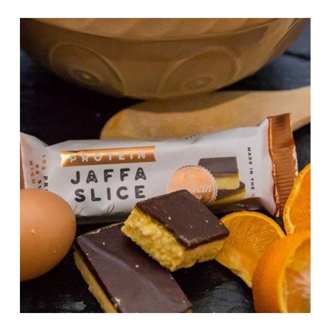 The Protein Bakery Protein Orange Jaffa Slice