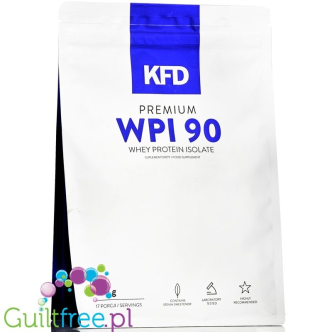 KFD Pure WPI 90 0,51kg, naturalny bezsmakowy izolat białka