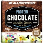 AllNutrition Protein Milk Chocolate Vanilla - mleczna czekolada białkowa z nadzieniem waniliowym, bez cukru