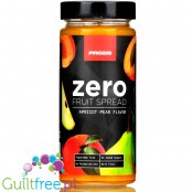 Prozis zero Fruit Spread 370 g Apricot & Pear low calorie fruit spread