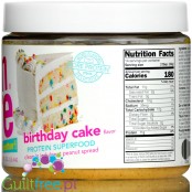 Nuts' n More Birthday Cake Peanut Butter with Whey Protein